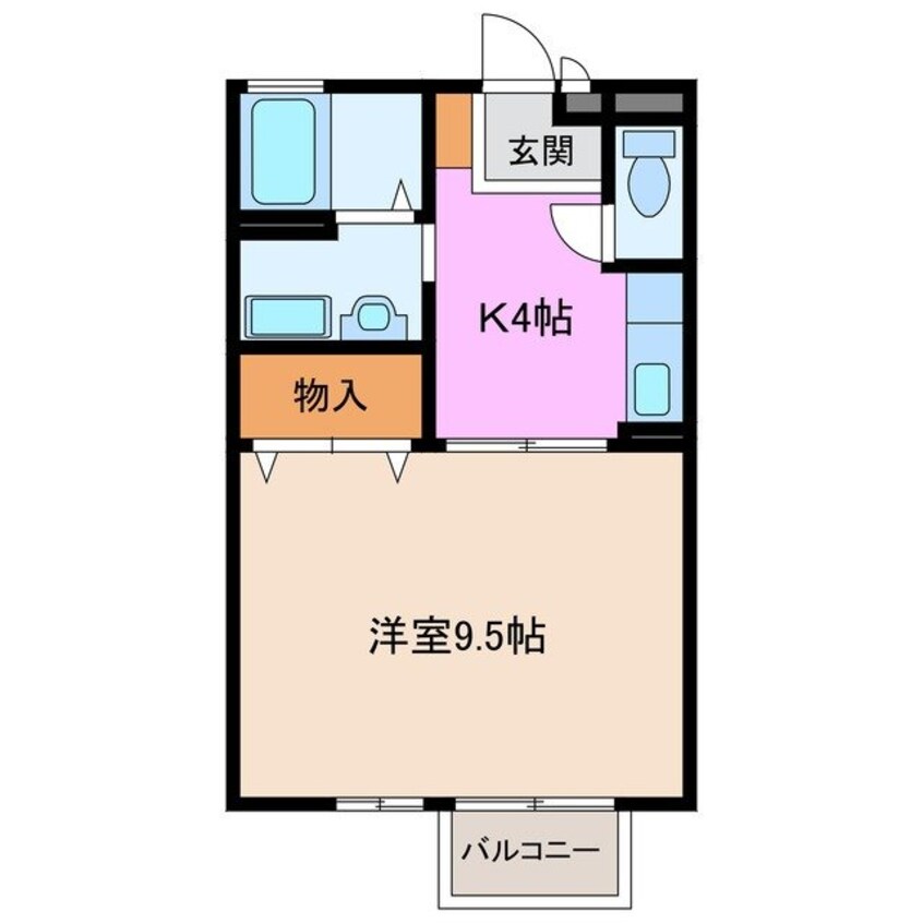 間取図 サングリーン