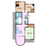 ナビハイツ新正Ｓ棟 3LDKの間取り