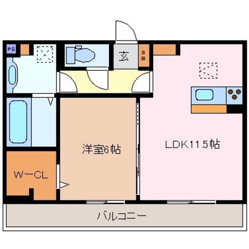間取図 マーブルⅡ