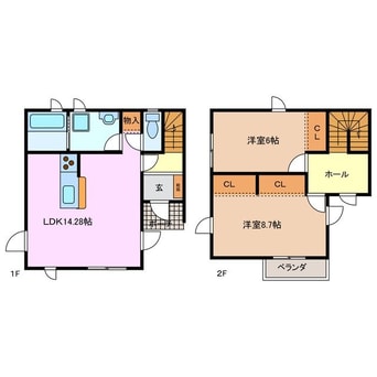 間取図 エスペランス　A