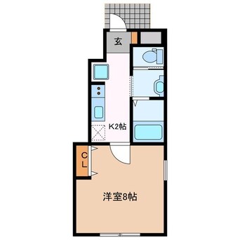 間取図 Maisonette　land 楠駅