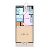 ＳＵＮ　ＢＲＩＧＨＴ さかⅡ 1DKの間取り