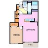 ランドマーク３１５　Ａ 1LDKの間取り