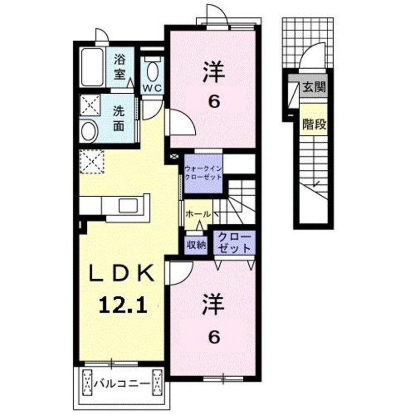 間取図 Ｍｙ　Ｒｏｏｍ
