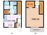 カンフォーラ 1DKの間取り