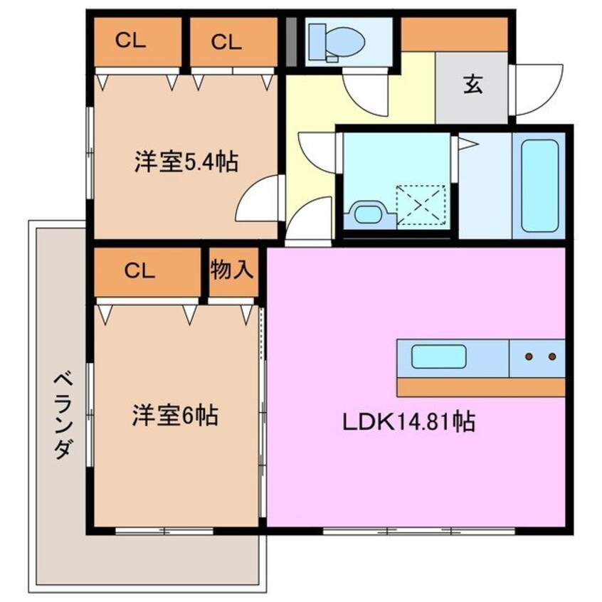 間取図 Lavore Trust