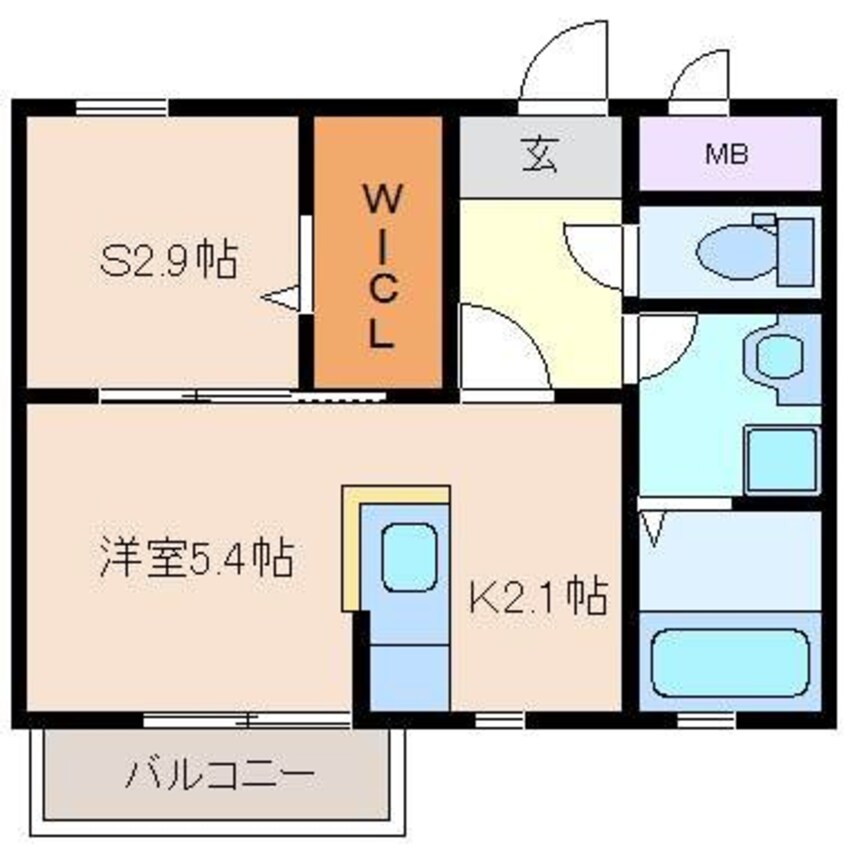 間取図 クレセール