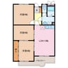 ＭＥＺＯＮ　ＡＳＡＨＩ 3LDKの間取り