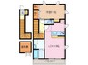 Ｒｅｖｅ　Ｇｒａｎｄｉｓ　Ａ棟 1LDKの間取り