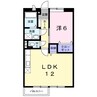 ファミール西台 1LDKの間取り