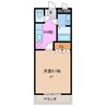 フォレスト・ヴィラⅠ 1Kの間取り
