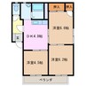 クレアトール菊水　Ｂ棟 3Kの間取り