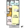 Cools 1LDKの間取り