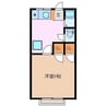 ヴィラージュ 1DKの間取り