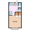 ヴィラージュ 1DKの間取り