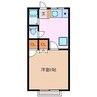 ヴィラージュ 1DKの間取り