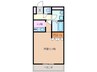 グロリアス・Ｍ 1Rの間取り