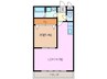 ＪＹヒルズマンション 1LDKの間取り