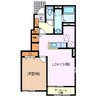 サンライズくすの木Ａ 1LDKの間取り