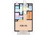 ラフォーレ大光 1Kの間取り