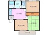 メゾン高島Ⅱ 3DKの間取り