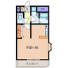 ミレニアム楠 1Rの間取り
