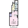 セレクトパークⅡ 1Rの間取り