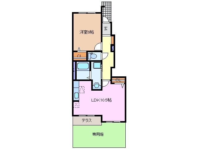 間取り図 Ｓｕｎｒｉｓｅ　Ｙ