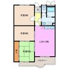 ＭＥＺＯＮ　ＡＳＡＨＩ 3LDKの間取り
