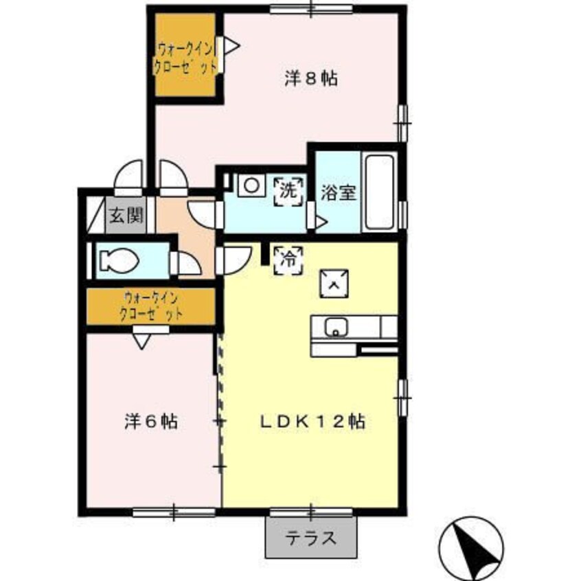間取図 エスポワール