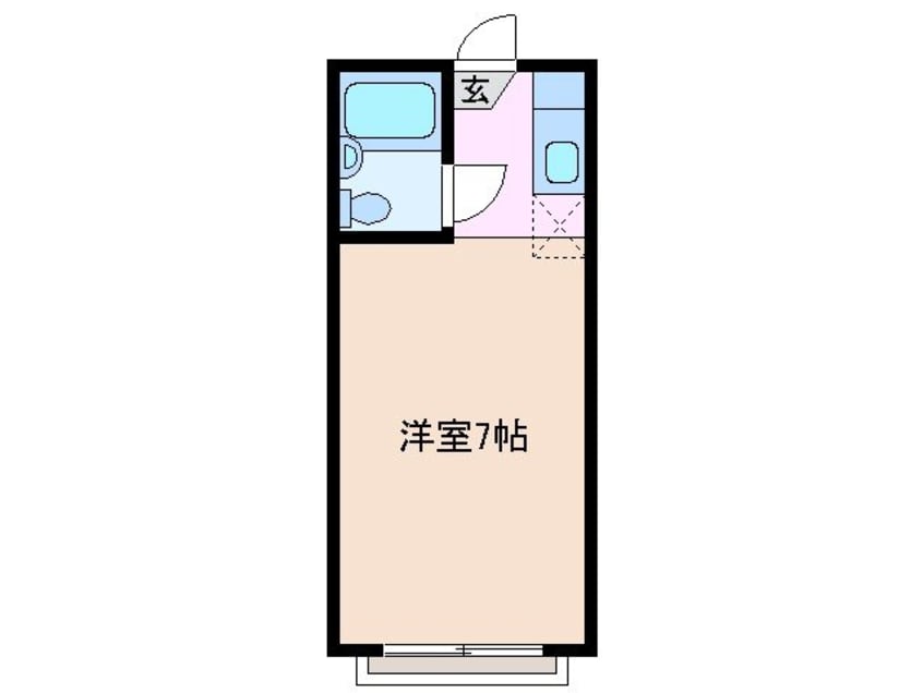 間取図 シャトル光