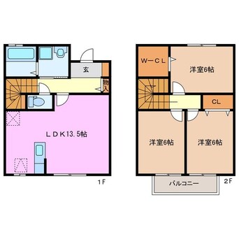 間取図 フローラスクエア　C