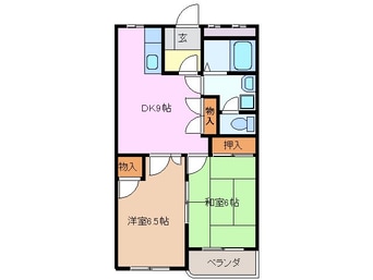 間取図 セントラルアイランドB棟