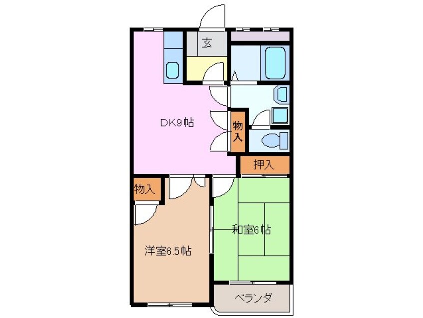 間取図 セントラルアイランドB棟