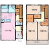 ラ・ファミーユ四日市城東Ⅰ 3LDKの間取り