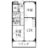 グランメール２７ 2LDKの間取り