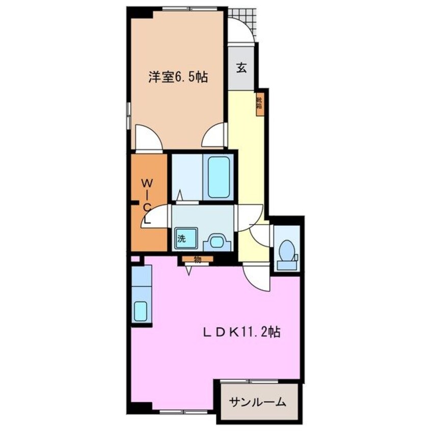 間取図 ラウレア　Ｂ