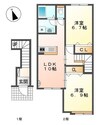 ナナハウス 2LDKの間取り