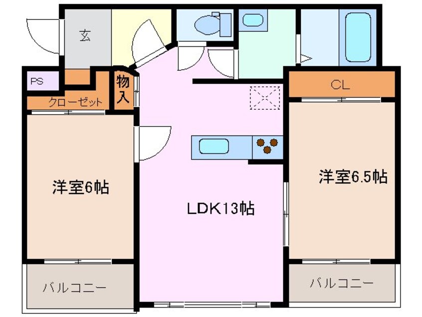 間取図 ルシール