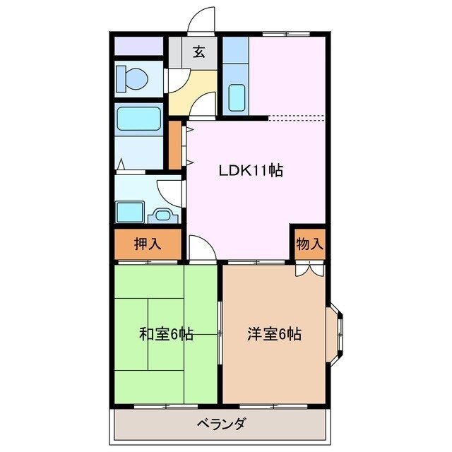 間取り図 ロイヤルヒルズ２１