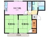 メゾン東川 2DKの間取り