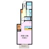 プログレスⅠ 1Rの間取り