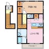 サーラ・マンジェ　Ｃ棟 1LDKの間取り