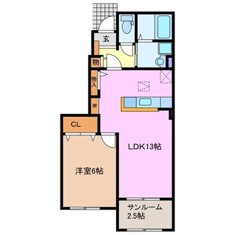 間取図 ケントスⅠ