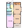 フォレスタ 2DKの間取り