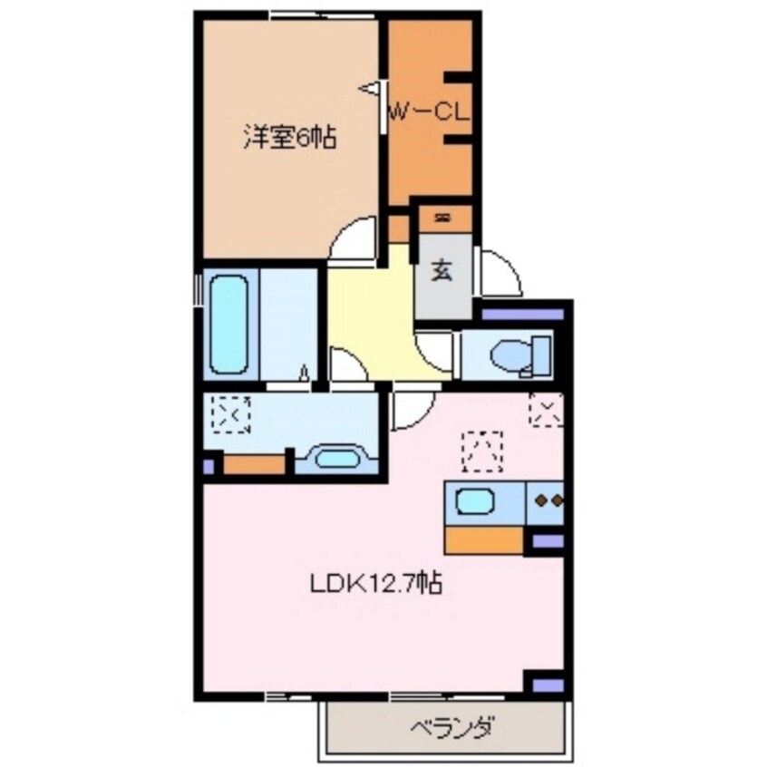 間取図 アミカブル