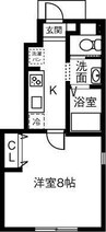 Maisonette　land 楠駅 1Kの間取り