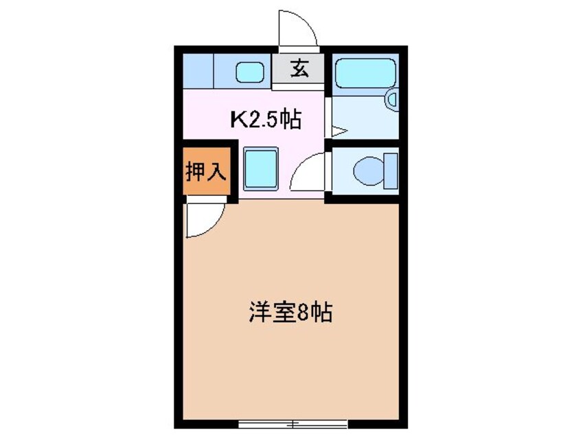 間取図 前田ハイツＡ棟