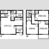 Land court 楠町　A棟 3LDKの間取り