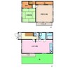 F様一戸建て 2LDKの間取り